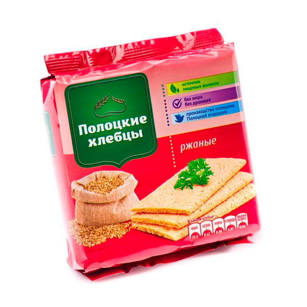 ХЛЕБЦЫ «ПОЛОЦКИЕ» ржаные